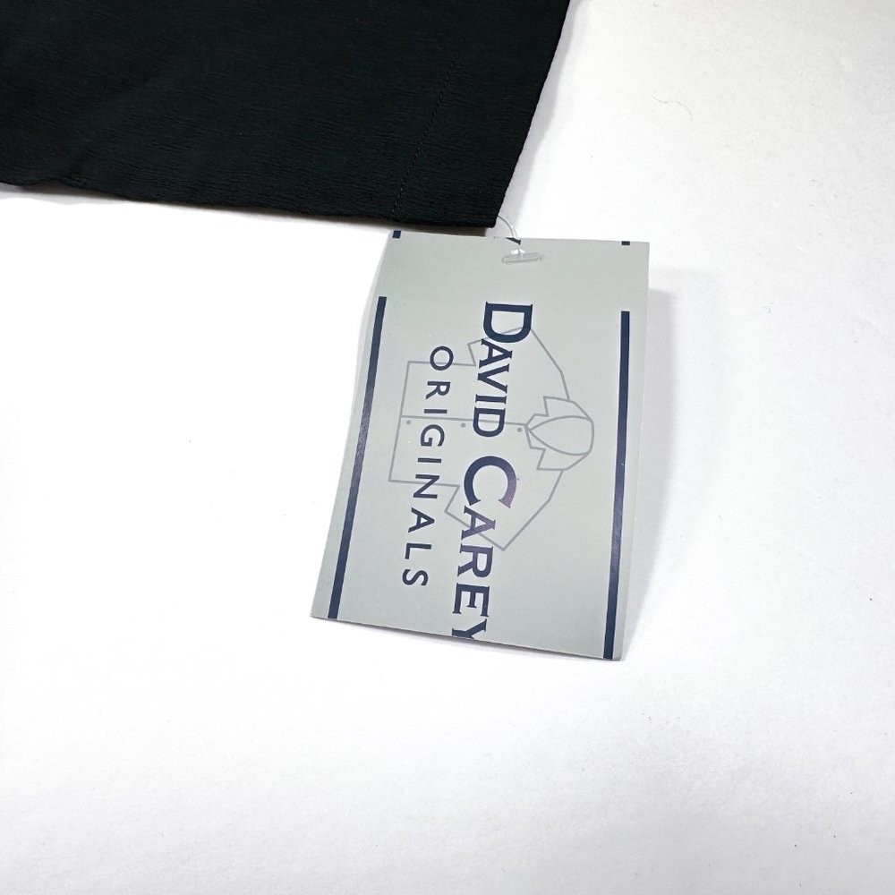David Carey Originals XL Black Bowling Alley Pins Strike Short Sleeve Shirt NEW - Picture 2 of 4